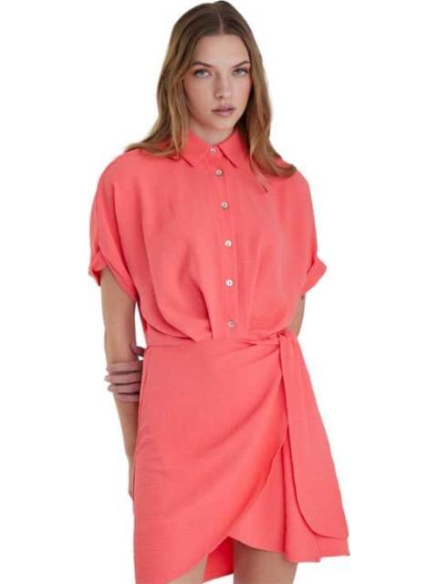 VESTIDO CAMISERO CORAL HOLLY LAND - Imagen 3