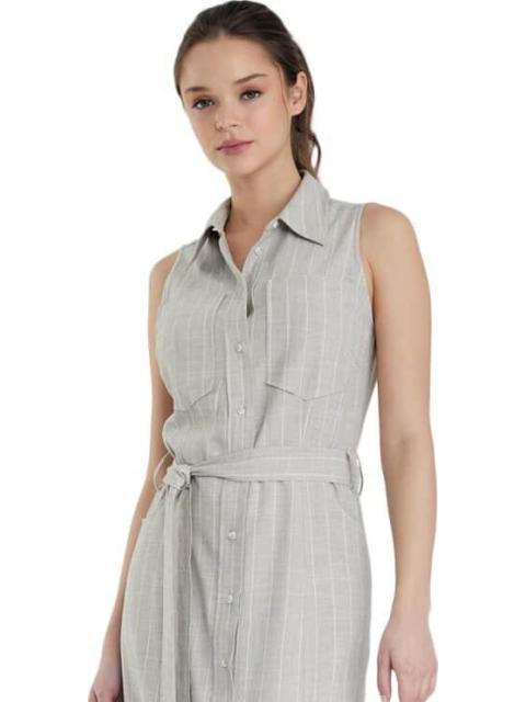 VESTIDO CAMISERO TAUPE HOLLY LAND - Imagen 3