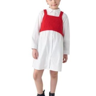 VESTIDO CASUAL BLANCO HOLLY LAND KIDS