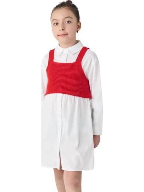 VESTIDO CASUAL BLANCO HOLLY LAND KIDS - Imagen 2