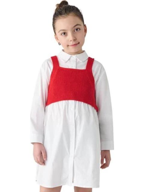 VESTIDO CASUAL BLANCO HOLLY LAND KIDS - Imagen 3