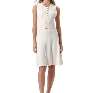 VESTIDO CORTO MARFIL HOLLY LAND