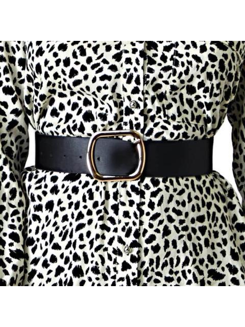 VESTIDO ESTAMPADO BLANCO/NEGRO HOLLY LAND - Imagen 6