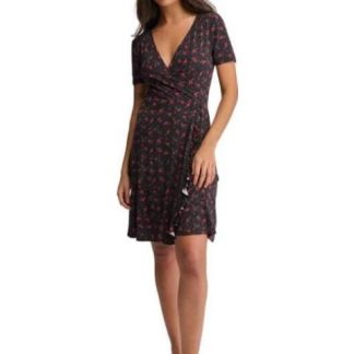 VESTIDO FLORES NEGRO HOLLY LAND