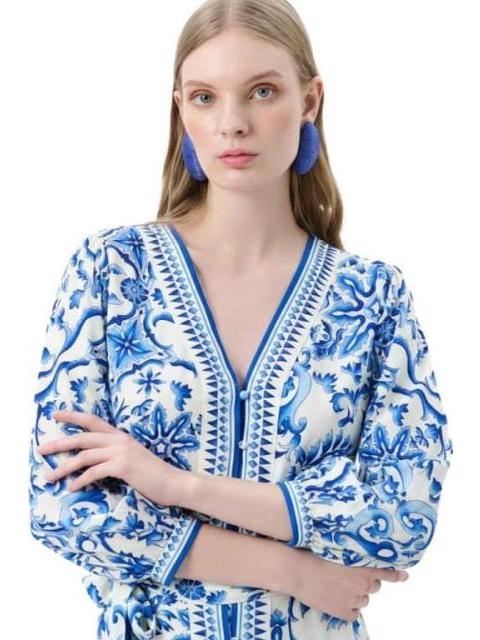 VESTIDO LARGO AZUL COBALTO HOLLY LAND - Imagen 6
