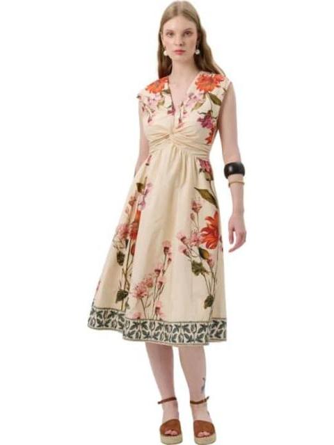 VESTIDO LARGO BEIGE HOLLY LAND