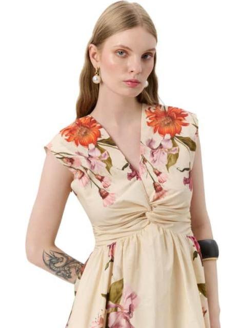 VESTIDO LARGO BEIGE HOLLY LAND - Imagen 3