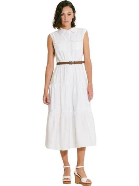 VESTIDO LARGO CAMISERO BLANCO HOLLY LAND