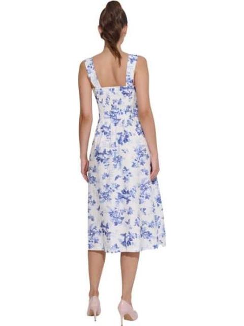 VESTIDO LARGO DE LINO BLANCO HOLLY LAND - Imagen 6