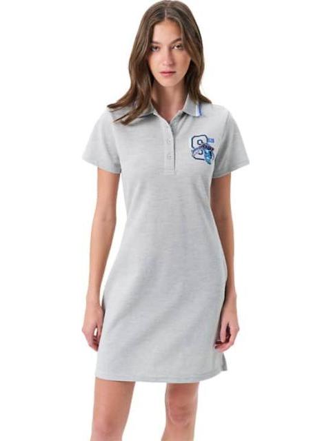 VESTIDO LICENCIA GRIS DISNEY