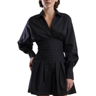 VESTIDO MANGA LARGA NEGRO HOLLY LAND