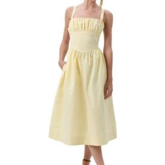 VESTIDO MIDI AMARILLO HOLLY LAND