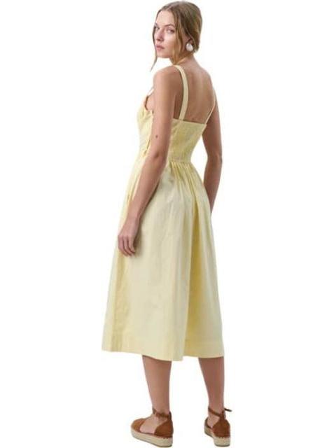 VESTIDO MIDI AMARILLO HOLLY LAND - Imagen 4