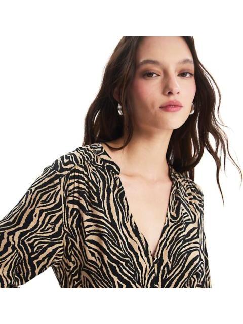 VESTIDO MIDI ANIMAL PRINT HOLLY LAND - Imagen 5