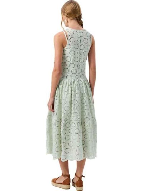 VESTIDO MIDI AZUL MENTA HOLLY LAND - Imagen 4