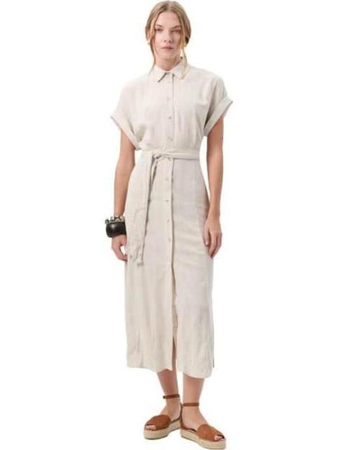 VESTIDO MIDI BEIGE HOLLY LAND