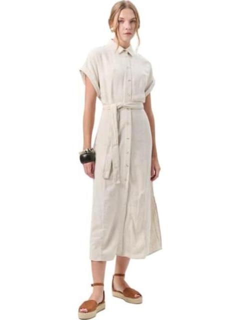 VESTIDO MIDI BEIGE HOLLY LAND - Imagen 3