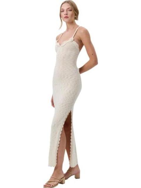 VESTIDO MIDI BEIGE SAO PAULO - Imagen 4