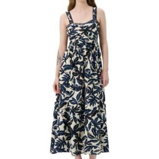 VESTIDO MIDI BICOLOR HOLLY LAND