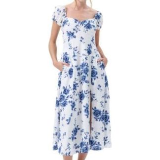 VESTIDO MIDI BLANCO HOLLY LAND