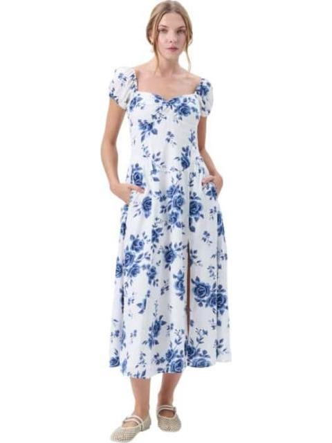 VESTIDO MIDI BLANCO HOLLY LAND