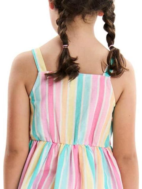 VESTIDO MIDI MULTICOLOR HOLLY LAND KIDS - Imagen 5