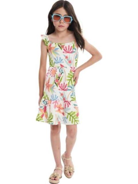 VESTIDO MIDI MULTICOLOR HOLLY LAND KIDS - Imagen 5