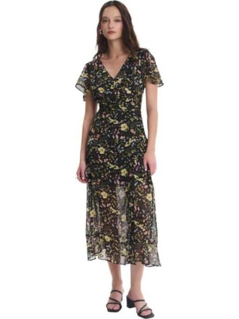 VESTIDO MIDI NEGRO HOLLY LAND
