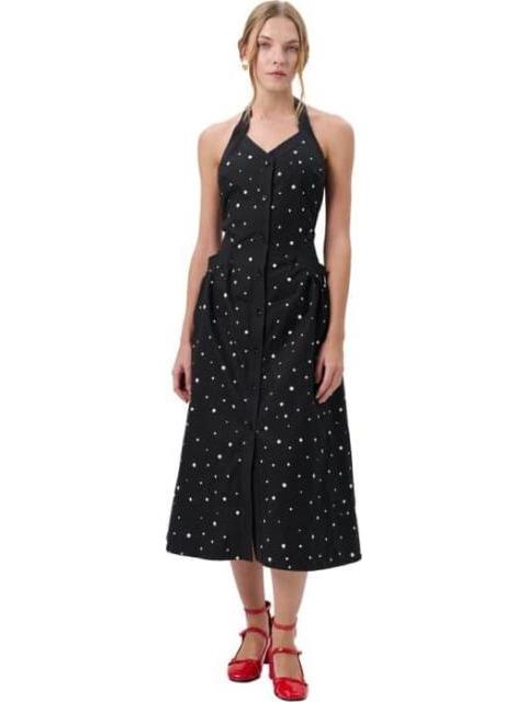 VESTIDO MIDI NEGRO HOLLY LAND - Imagen 2