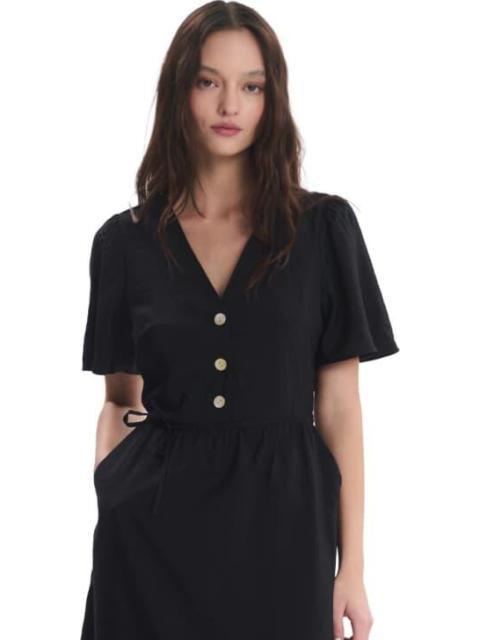 VESTIDO MIDI NEGRO HOLLY LAND - Imagen 3