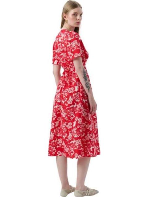 VESTIDO MIDI ROJO HOLLY LAND - Imagen 3