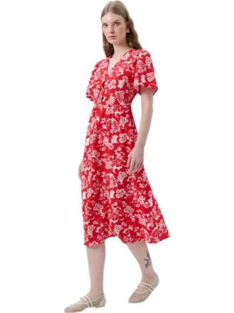 VESTIDO MIDI ROJO HOLLY LAND - Imagen 5