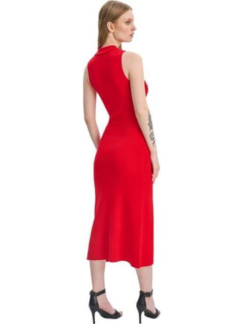 VESTIDO MIDI ROJO SAO PAULO - Imagen 2