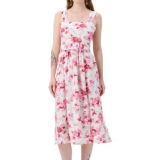 VESTIDO MIDI ROSA HOLLY LAND