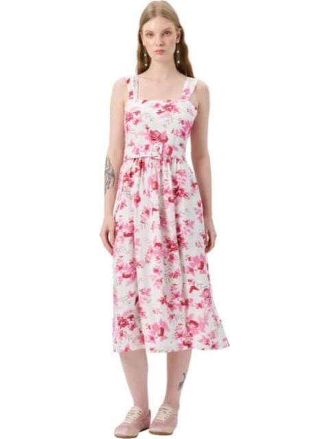 VESTIDO MIDI ROSA HOLLY LAND