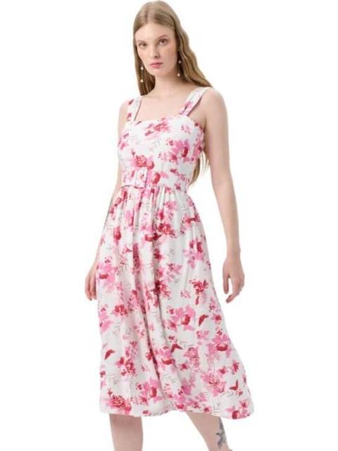 VESTIDO MIDI ROSA HOLLY LAND - Imagen 3