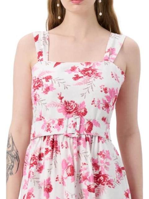 VESTIDO MIDI ROSA HOLLY LAND - Imagen 5