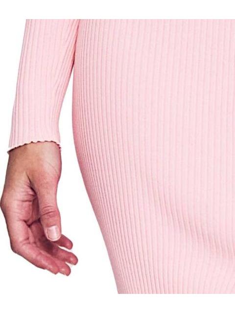 VESTIDO MIDI TEJIDO ROSA SAO PAULO - Imagen 5