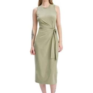 VESTIDO MIDI VERDE HOLLY LAND