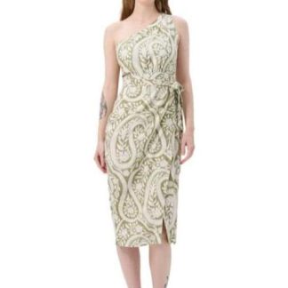 VESTIDO MIDI VERDE HOLLY LAND