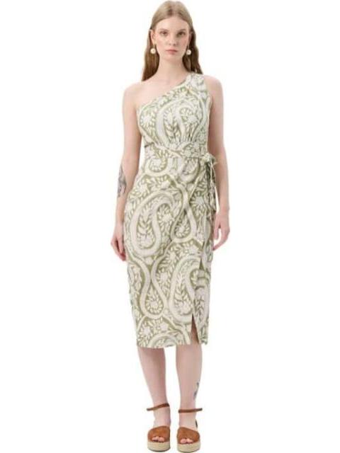 VESTIDO MIDI VERDE HOLLY LAND