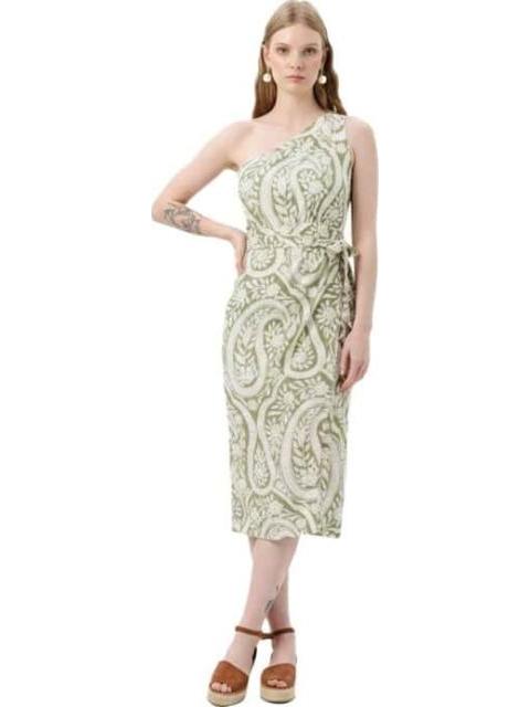 VESTIDO MIDI VERDE HOLLY LAND - Imagen 2