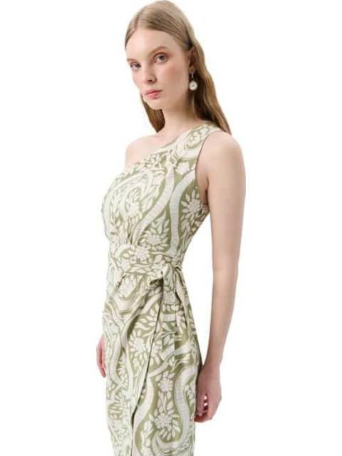 VESTIDO MIDI VERDE HOLLY LAND - Imagen 6