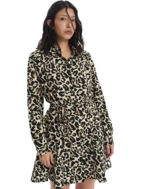 VESTIDO MINI ANIMAL PRINT HOLLY LAND - Imagen 5