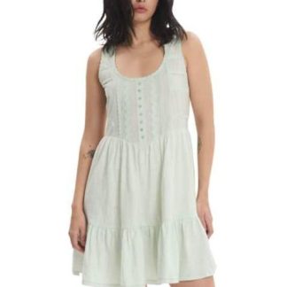 VESTIDO MINI AZUL MENTA HOLLY LAND