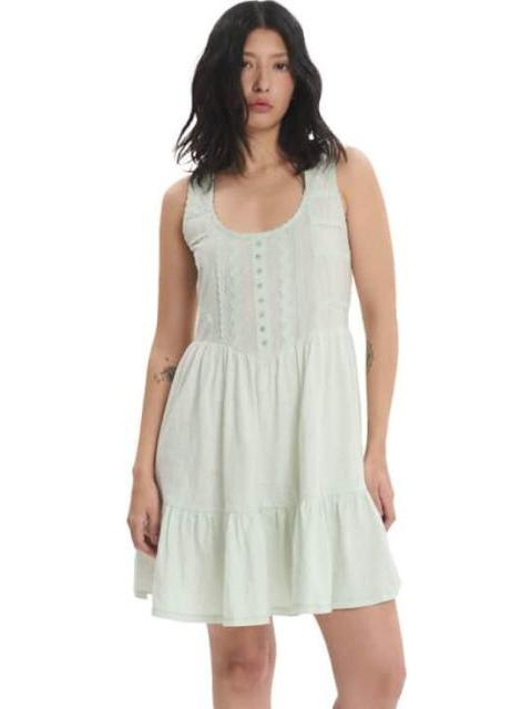 VESTIDO MINI AZUL MENTA HOLLY LAND