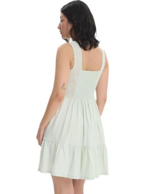 VESTIDO MINI AZUL MENTA HOLLY LAND - Imagen 4