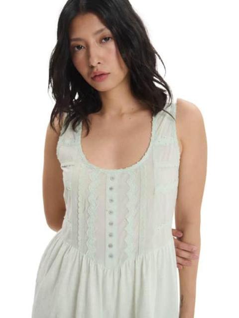 VESTIDO MINI AZUL MENTA HOLLY LAND - Imagen 5