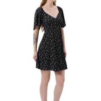 VESTIDO MINI BLANCO/NEGRO HOLLY LAND
