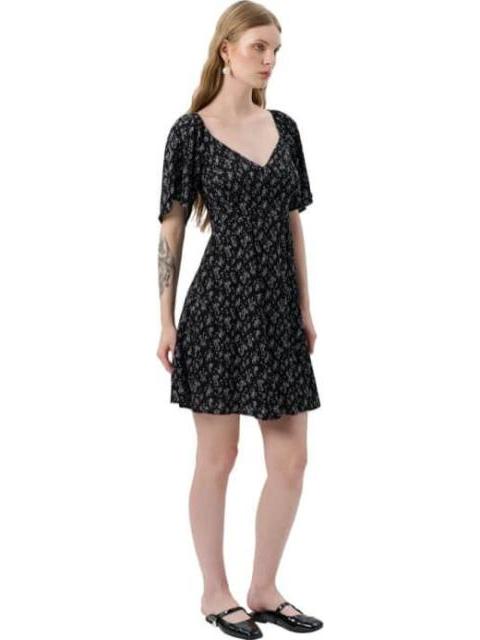 VESTIDO MINI BLANCO/NEGRO HOLLY LAND